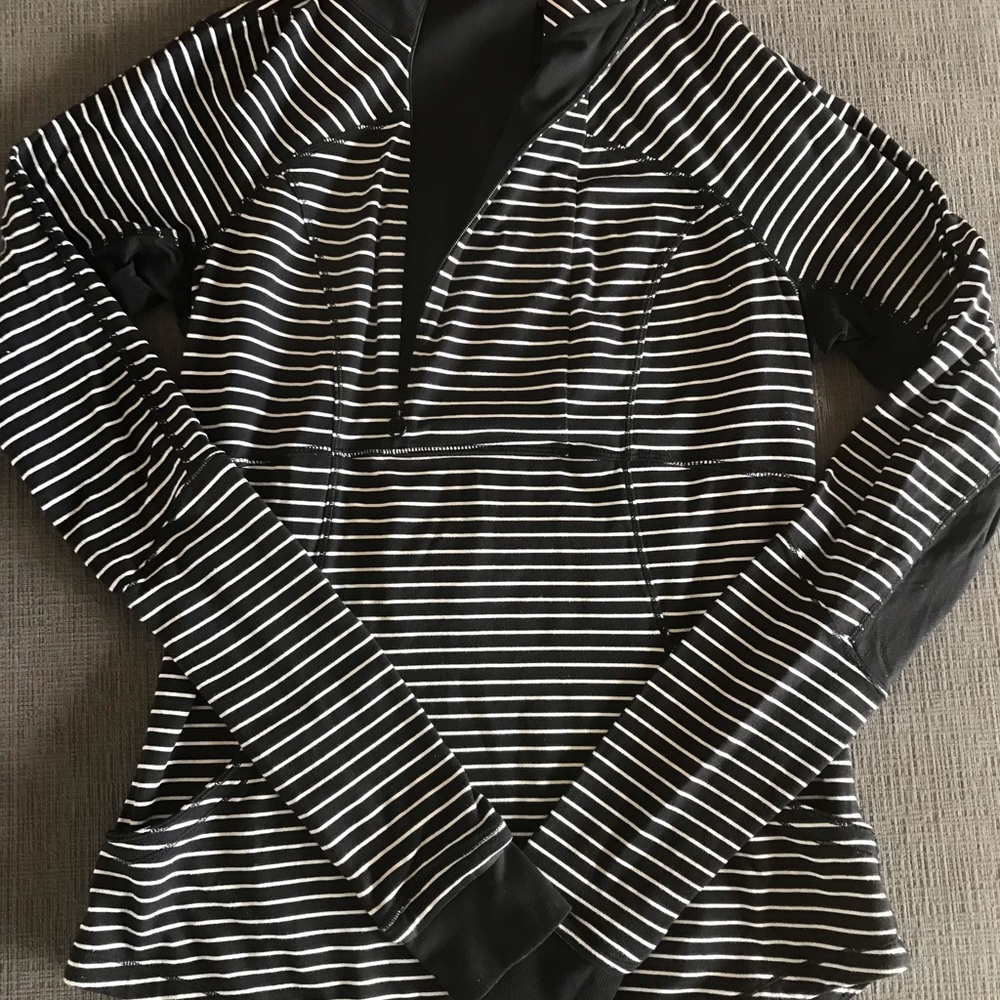 Lululemon Base Runner Parallel Stripe Half Zip - image 7